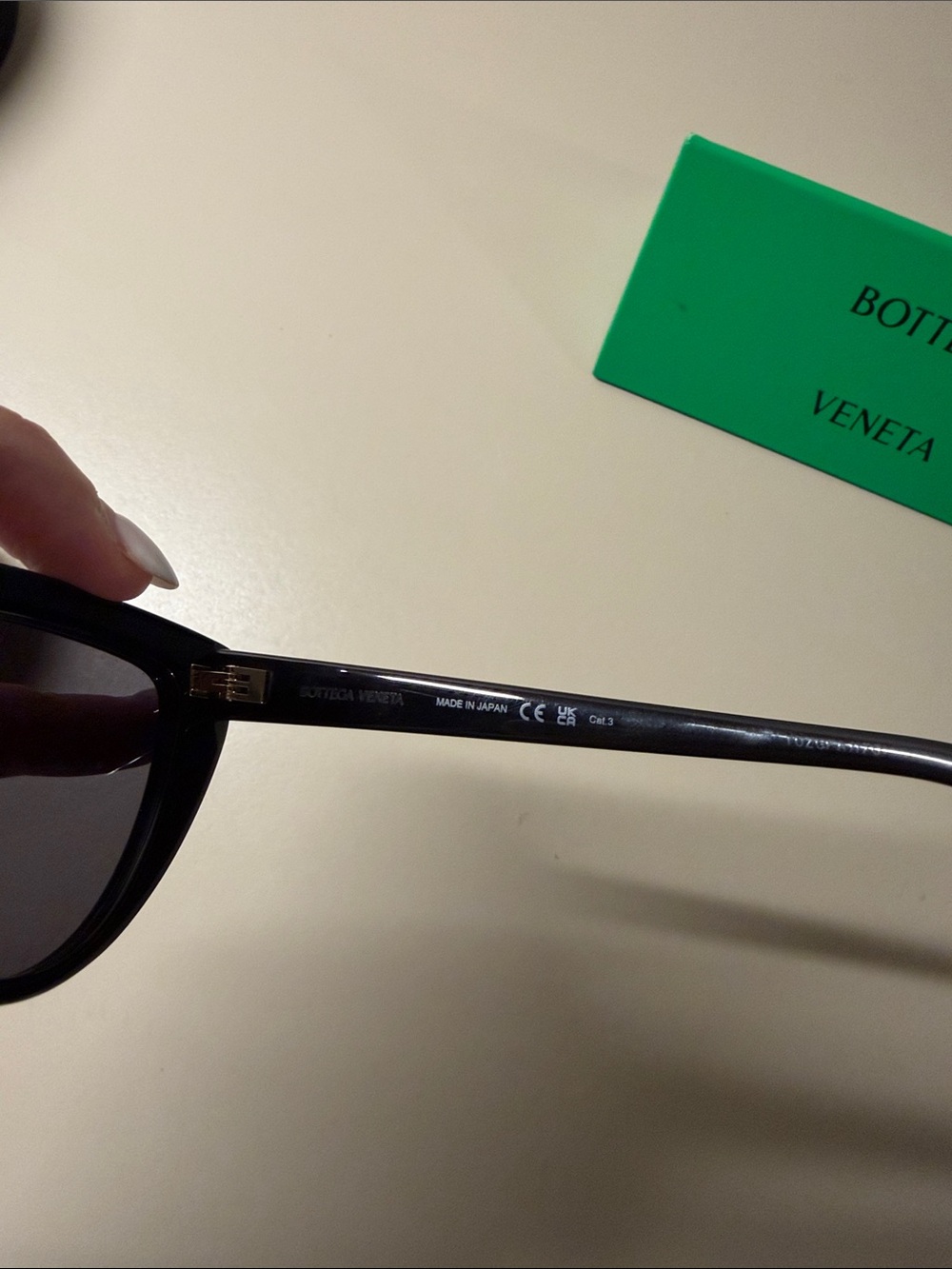Bottega Veneta Cat Eye Sunglasses BV1018S 001 Black - Picture 7 of 15